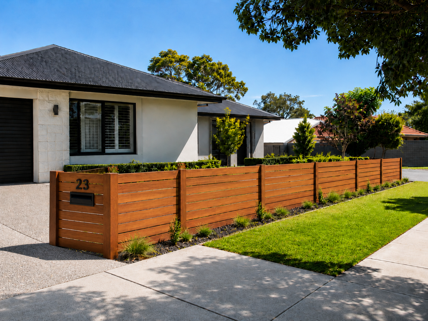 Fence installation